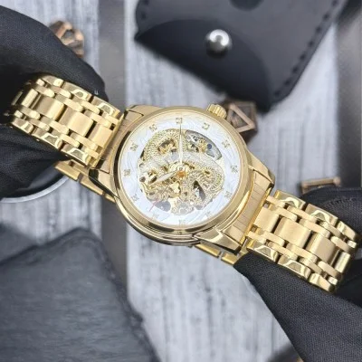 Мужские часы Skmei 9310GDSI Gold-Silver