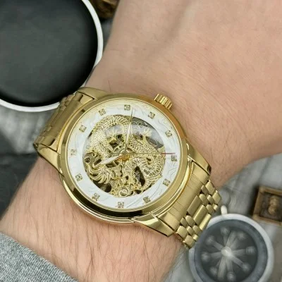 Мужские часы Skmei 9310GDSI Gold-Silver