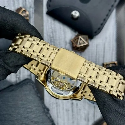 Мужские часы Skmei 9310GDSI Gold-Silver