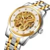 Мужские часы Skmei 9310TGDSI Silver-Gold-Silver фото 3
