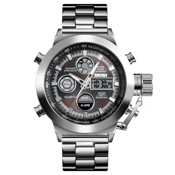 Мужские часы Skmei 1515SI Silver фото 1