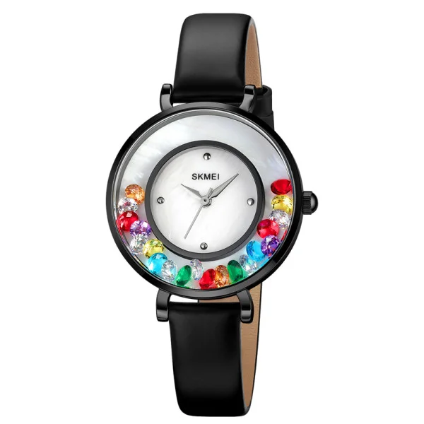 Женские часы Skmei 2041BK Black фото 1