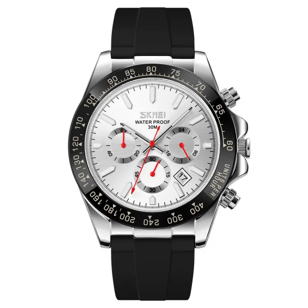 Чоловічий годинник Skmei 9275SISI Silver-Silver фото 1