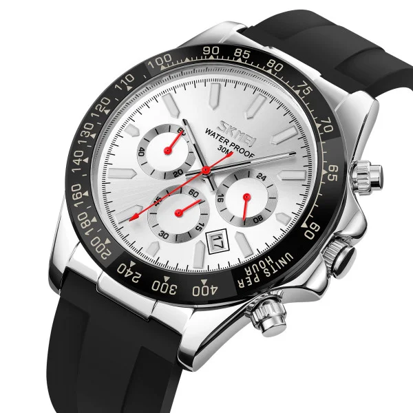 Чоловічий годинник Skmei 9275SISI Silver-Silver фото 3