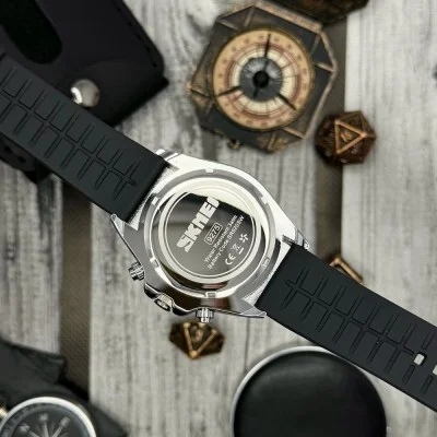 Чоловічий годинник Skmei 9275SISI Silver-Silver