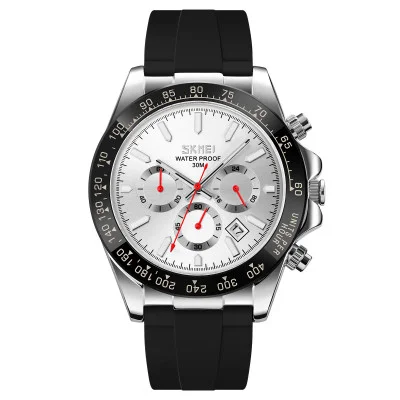 Чоловічий годинник Skmei 9275SISI Silver-Silver