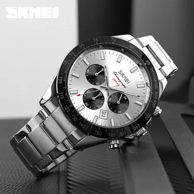 Чоловічий годинник Skmei 9259SISI Silver-Silver