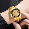 Чоловічий годинник Skmei 9310GDBK Gold-Black фото 4
