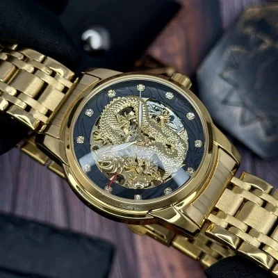 Чоловічий годинник Skmei 9310GDBK Gold-Black