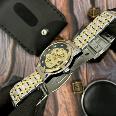 Чоловічий годинник Skmei 9310TGDBK Silver-Black
