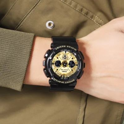 Мужские часы Skmei 2118BKGD Black-Gold