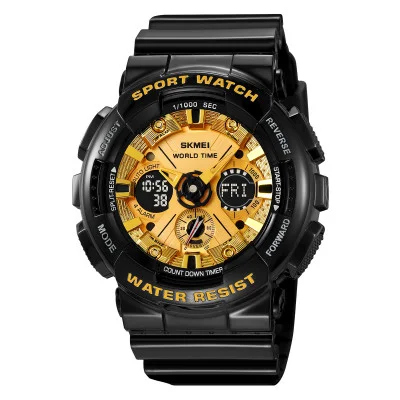 Мужские часы Skmei 2118BKGD Black-Gold