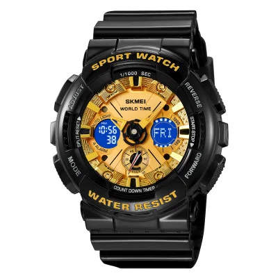 Мужские часы Skmei 2118BKGD Black-Gold