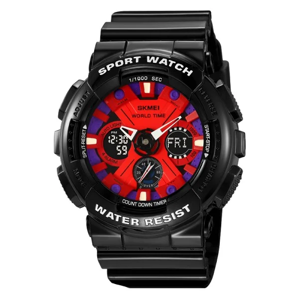 Чоловічий годинник Skmei 2118BKBU Black-Blue фото 1