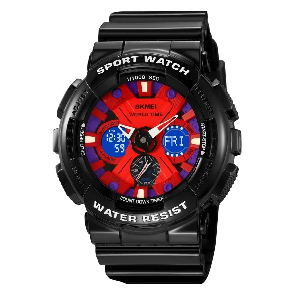 Чоловічий годинник Skmei 2118BKBU Black-Blue фото 3