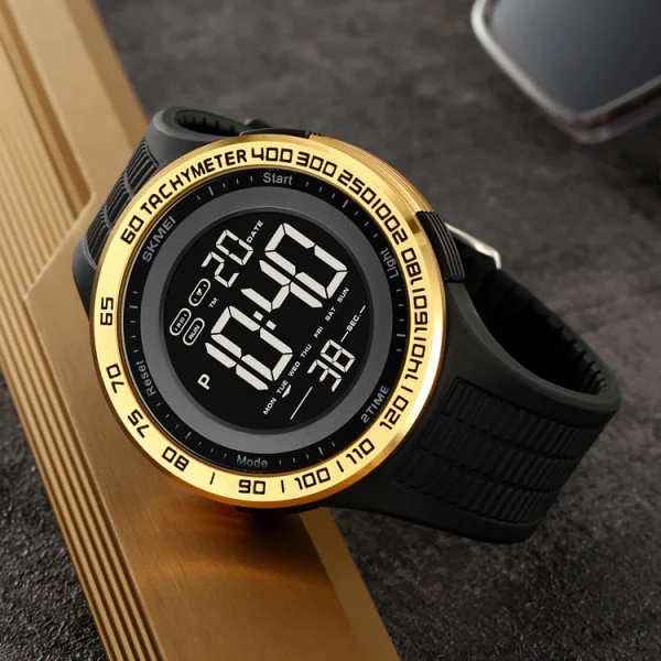 Мужские часы Skmei 2155GD Gold фото 7