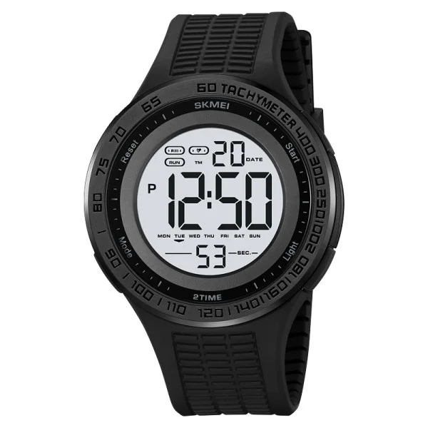 Чоловічий годинник Skmei 2155BKWT Black-White фото 1