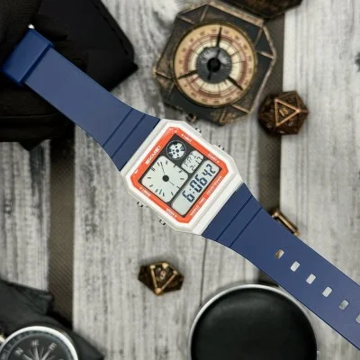 Годинник наручний Skmei 2347WTBU Blue-White