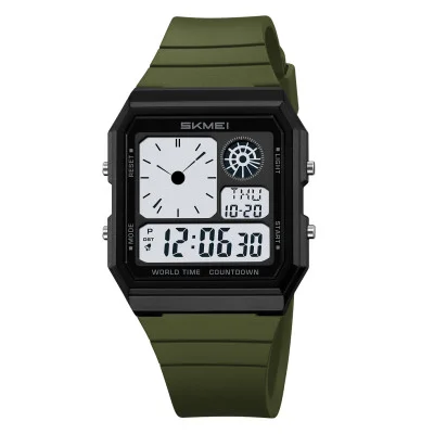 Годинник наручний Skmei 2347AG Army Green