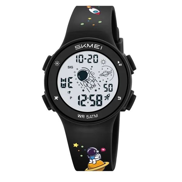Дитячі годинники Skmei 2267BKAT Astronaut-Black фото 1