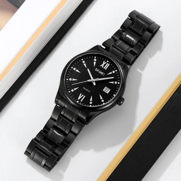 Чоловічий годинник Skmei 2158BKBK All Black фото 5