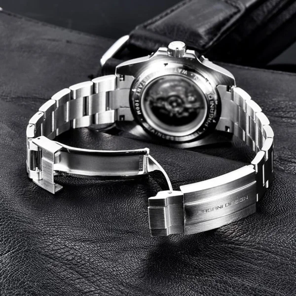 Чоловічий годинник Pagani Design PD-1661 Silver-Black фото 3