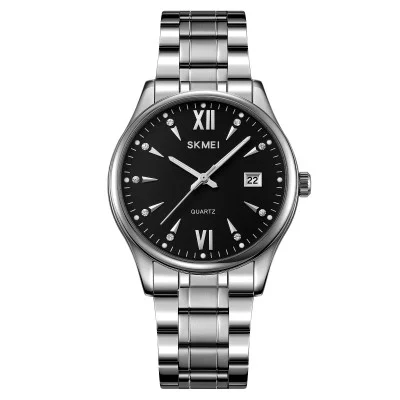 Мужские часы Skmei 2158SIBK Silver-Black