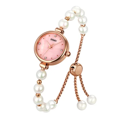Жіночий годинник Skmei 1983PKWT Pink-White