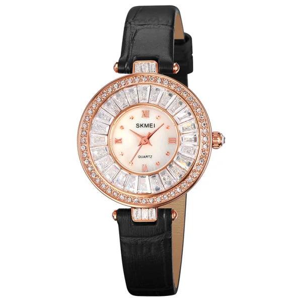 Женские часы Skmei 2009BK Black фото 1