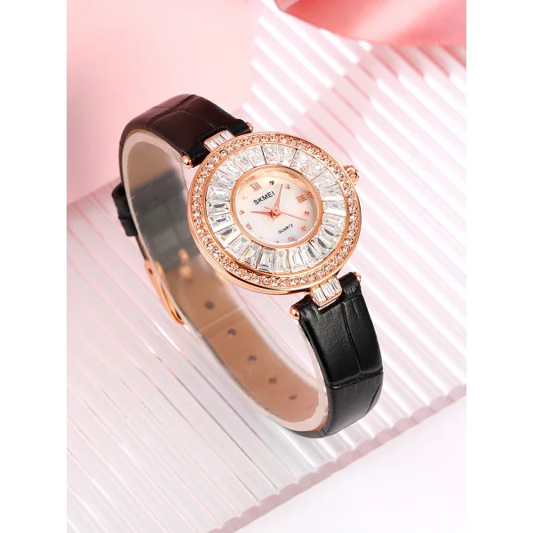 Женские часы Skmei 2009BK Black фото 5