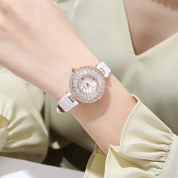 Жіночий годинник Skmei 2009WT White фото 4