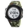 Мужские часы Skmei 2166CMGN Army Green Camouflage фото 2