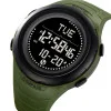 Чоловічий годинник Skmei 2166AG Army Green фото 4