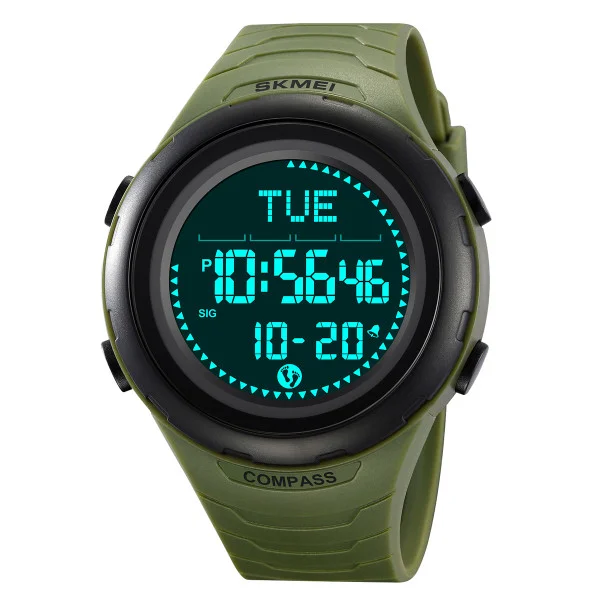 Мужские часы Skmei 2166AG Army Green фото 3