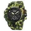 Чоловічий годинник Skmei 2197CMGN Army Green Camouflage фото 2