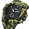 Чоловічий годинник Skmei 2197CMGN Army Green Camouflage фото 3
