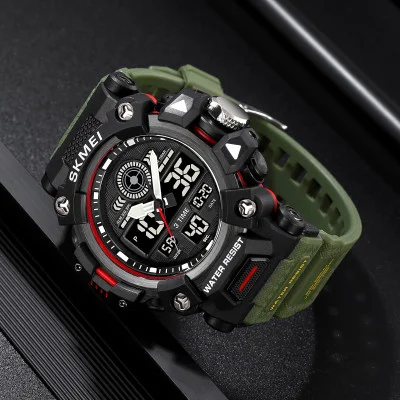 Чоловічий годинник Skmei 2226AG Army Green