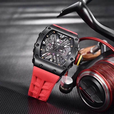 Чоловічий годинник Pagani Design PD-1738 Black-Red