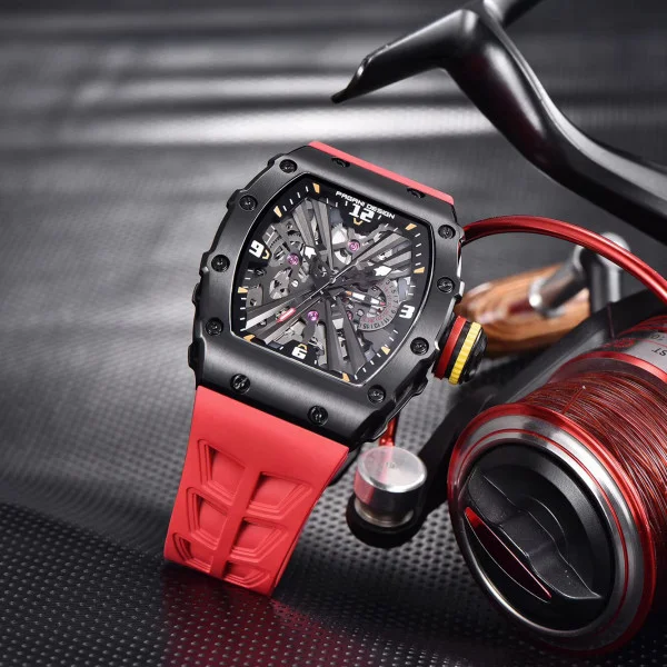 Чоловічий годинник Pagani Design PD-1738 Black-Red фото 5