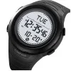Чоловічий годинник Skmei 2166BKWT Black-White фото 4