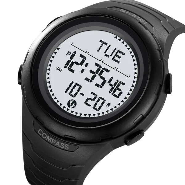 Чоловічий годинник Skmei 2166BKWT Black-White фото 4