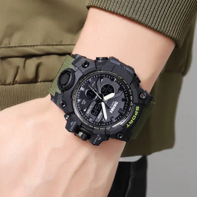 Мужские часы Skmei 2197AG Army Green