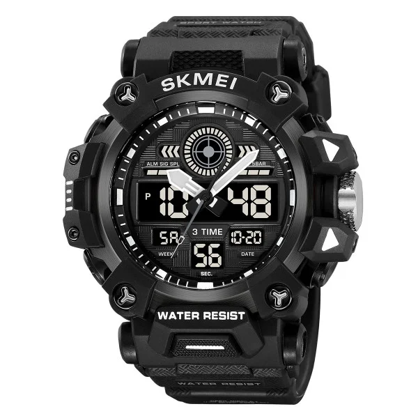 Чоловічий годинник Skmei 2226BK Black фото 1