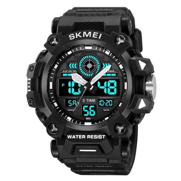 Чоловічий годинник Skmei 2226BK Black фото 3
