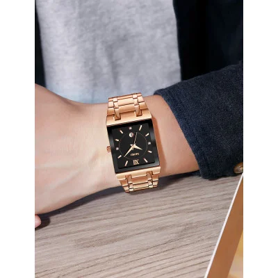 Женские часы Skmei 9263RGBK Rose Gold-Black