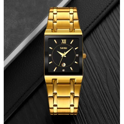 Женские часы Skmei 9263GDBK Gold-Black