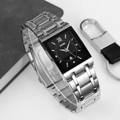 Жіночий годинник Skmei 9263SIBK Silver-Black