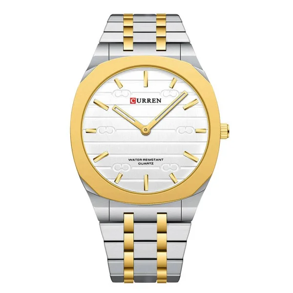Чоловічий годинник Curren 8444 White фото 1