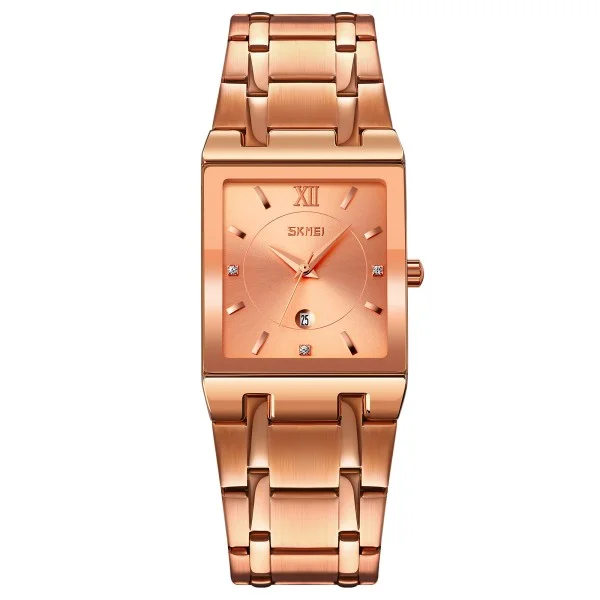 Женские часы Skmei 9263RGRG Rose Gold-Rose Gold фото 1