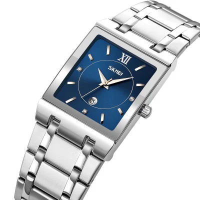 Женские часы Skmei 9263SIBU Silver-Blue